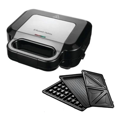RUSSELL HOBBS Appareil de Cuisson 3EN1 26810-56 750W - Noir RUSSELL HOBBS Appareil de Cuisson 3EN1 26810-56 750W - Noir