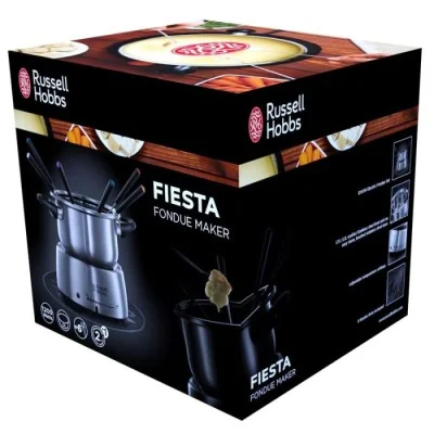 RUSSEL HOBBS Appareil à fondue Électrique 22560-56 1200W - Inox RUSSEL HOBBS Appareil à fondue Électrique 22560-56 1200W - Inox