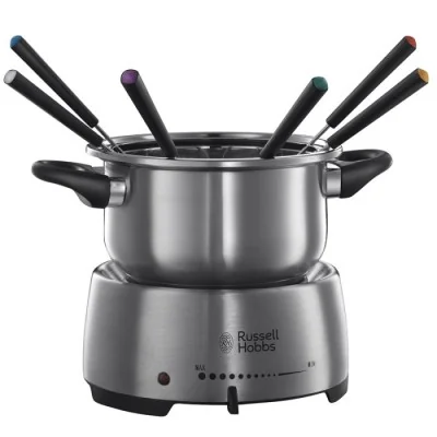 RUSSEL HOBBS Appareil à fondue Électrique 22560-56 1200W - Inox RUSSEL HOBBS Appareil à fondue Électrique 22560-56 1200W - Inox