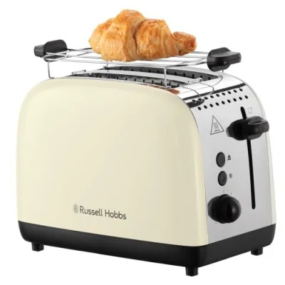 RUSSEL HOBBS Grille Pain Colours Plus 26551-56 1670W - Crème RUSSEL HOBBS Grille Pain Colours Plus 26551-56 1670W - Crème