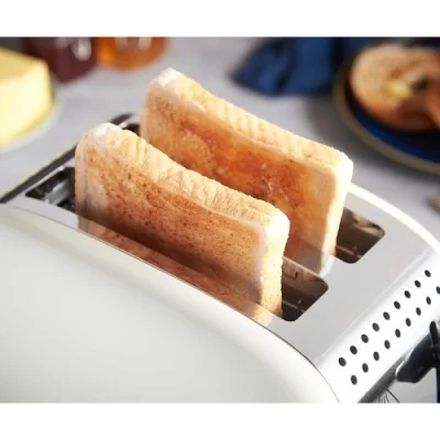 RUSSEL HOBBS Grille Pain Colours Plus 26551-56 1670W - Crème RUSSEL HOBBS Grille Pain Colours Plus 26551-56 1670W - Crème