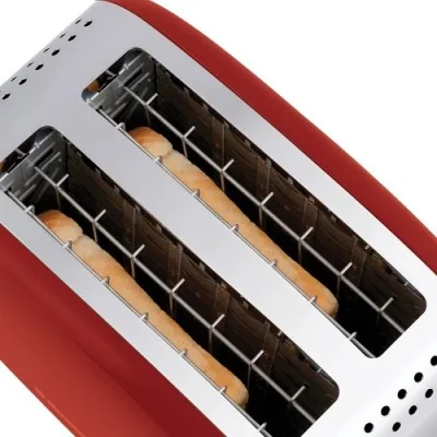 RUSSEL HOBBS Grille Pain Colours Plus 26554-56 1600W - Rouge RUSSEL HOBBS Grille Pain Colours Plus 26554-56 1600W - Rouge