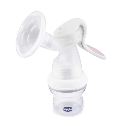 Chicco Tire-lait Manuel Natural Feeling, Ergonomique et Rapide, avec Tétine Inclinée et Couvercle Hermétique - 150 ml