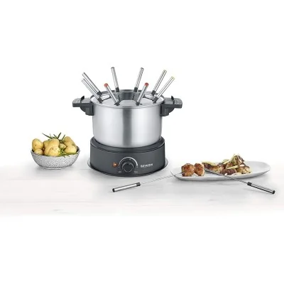 SEVERIN FO2470 Appareil à fondue Électrique 1500W Noir SEVERIN FO2470 Appareil à fondue Électrique 1500W Noir