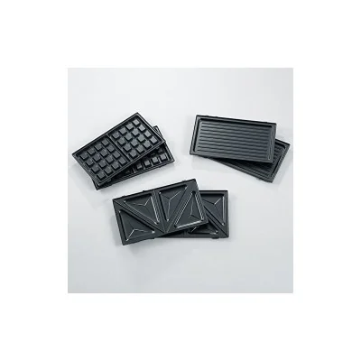 SEVERIN SA2968 Multi Croque monsieur et Panini Noir-inox brossé