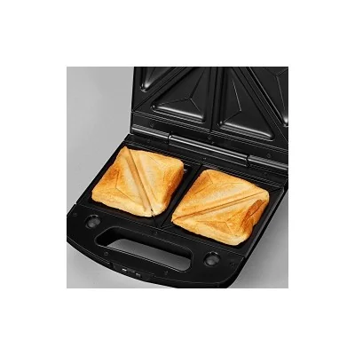 SEVERIN SA2968 Multi Croque monsieur et Panini Noir-inox brossé
