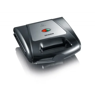 SEVERIN SA2968 Multi Croque monsieur et Panini Noir-inox brossé