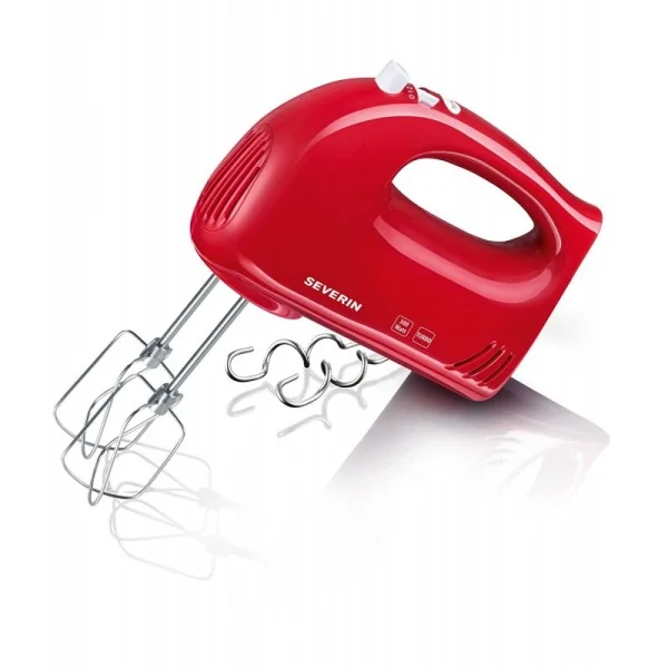 SEVERIN Batteur électrique HM 3821 Rouge blanc
