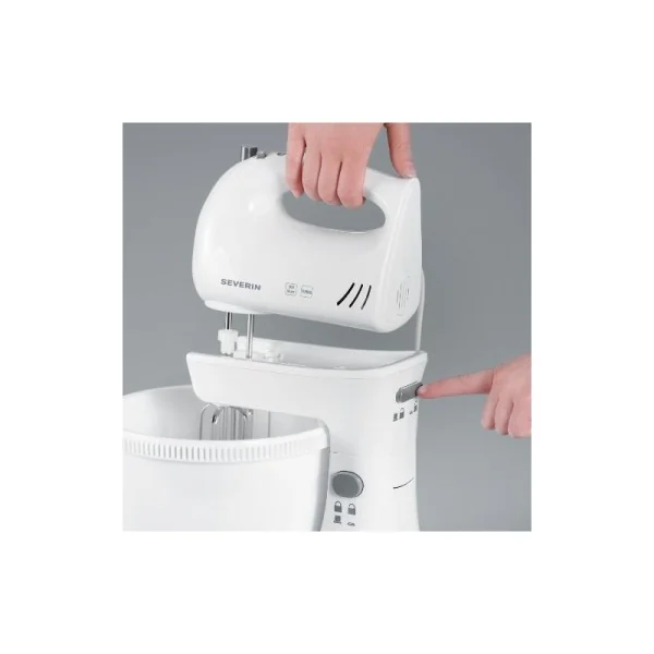 SEVERIN Batteur électrique HM 3810 Blanc gris