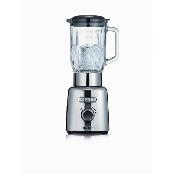 SEVERIN SM3710 Mixeur blender Inox poli noir