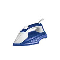 Maison pratique fer &agrave; repasser moderne bleu et blanc